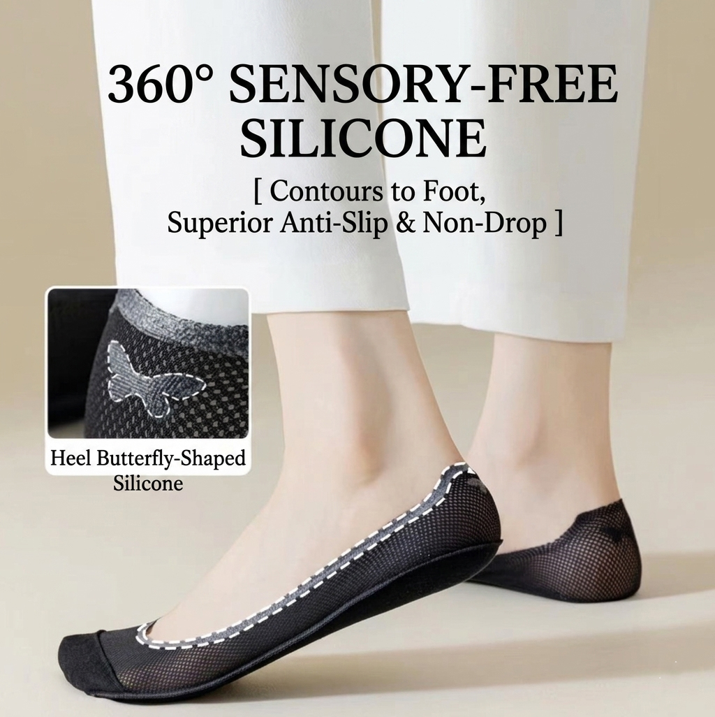 3Pairs,Women Invisible No Show - Invisibility Sock Loafer 评论和价格