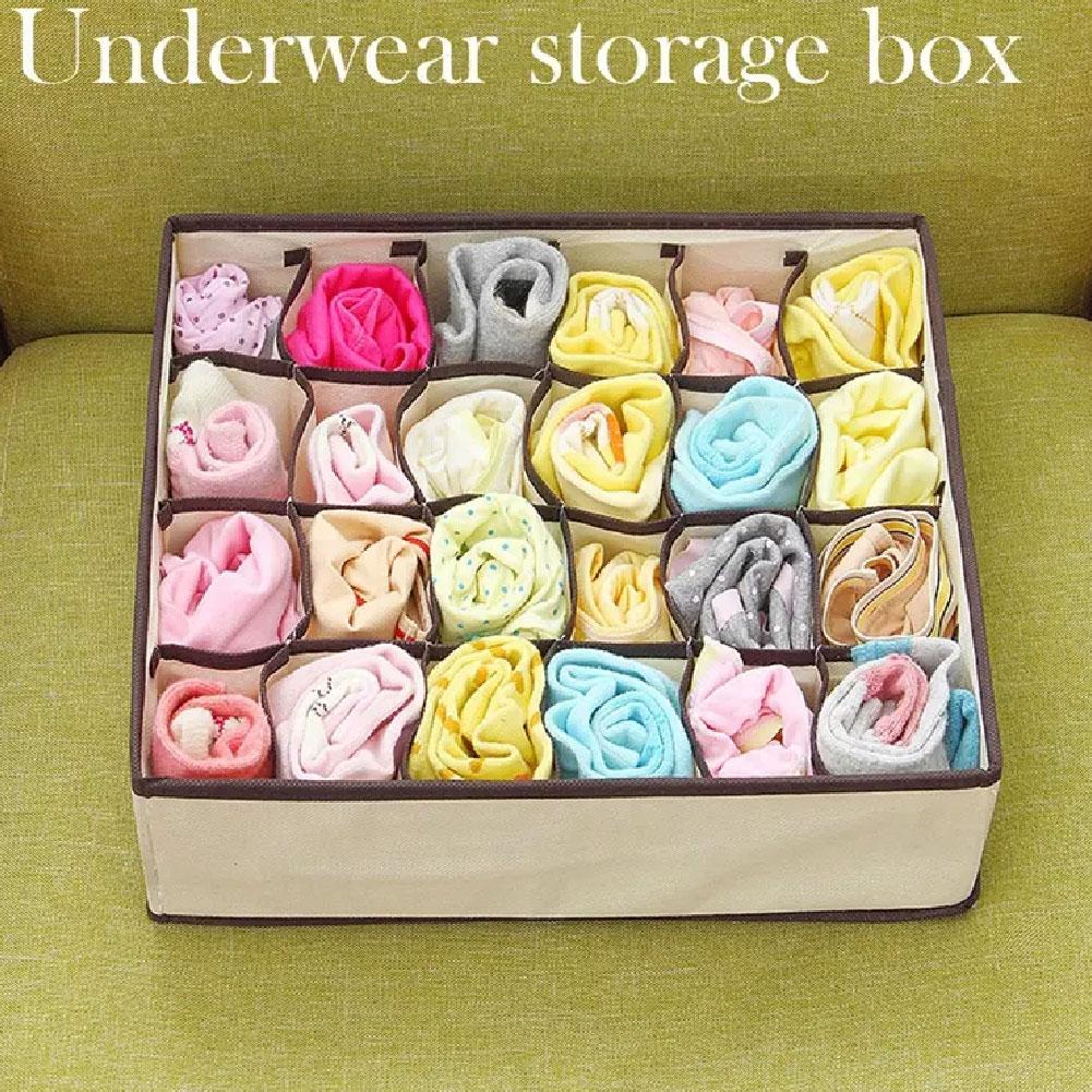 Foldable Closet Drawer Organiz - Sock Organizer Tray 评论和价格
