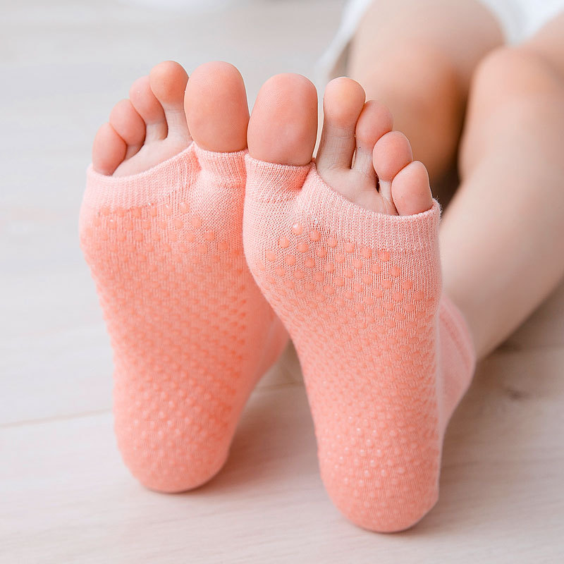 Non-Slip Split-Toe Yoga Socks  - Grip Sock Yoga 评论和价格