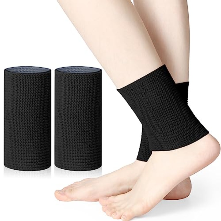 2 Pcs Ankle Gel Sleeves Padded - Ankle Brace Sock 评论和价格