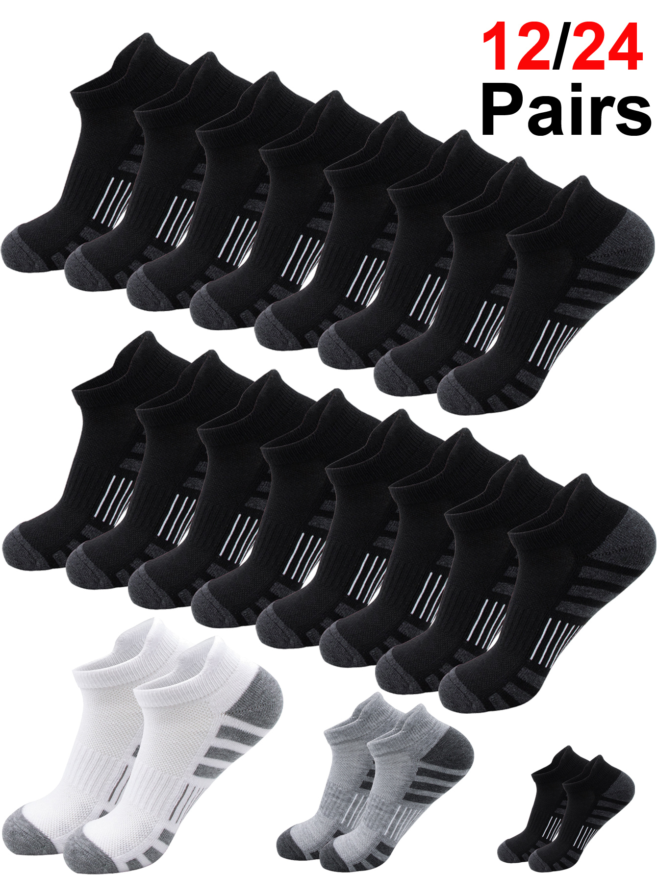 Unisex Cushioned Breathable An - Athletic Sock Cushion 评论和价格