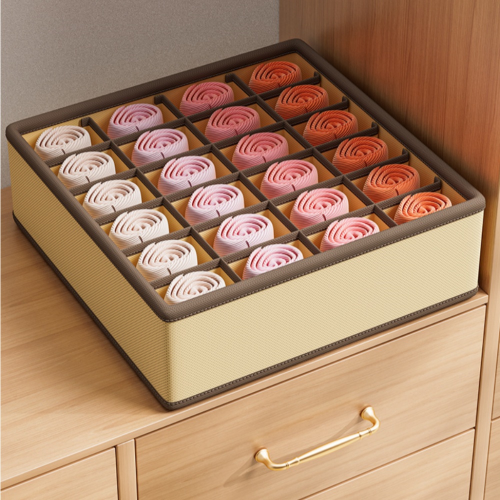 1pc 24grids Cabinet Underwear  - Sock Organizer Tray 评论和价格