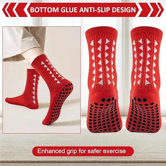 AMLANG Men's Non Slip Grip Soc - Grip Sock Yoga 评论和价格
