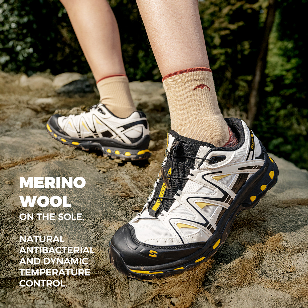 Naturehike Socks Sports Hygros - Wool Hiking Sock 评论和价格
