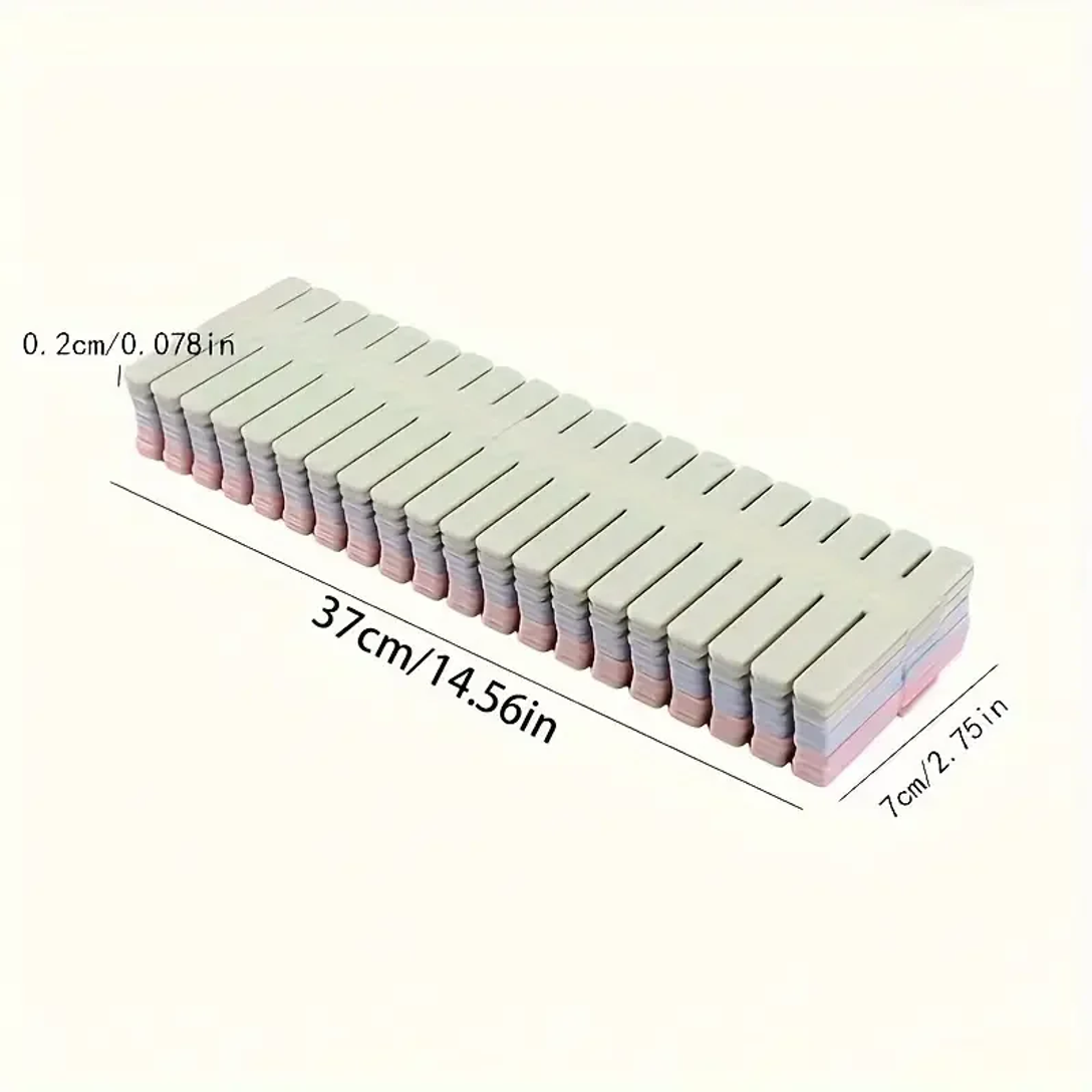 4PCS Adjustable Divider Underw - Sock Organizer Tray 评论和价格