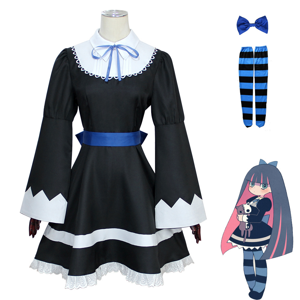 Anime Panty & Stocking with Ga - Knee High Sock Women 评论和价格