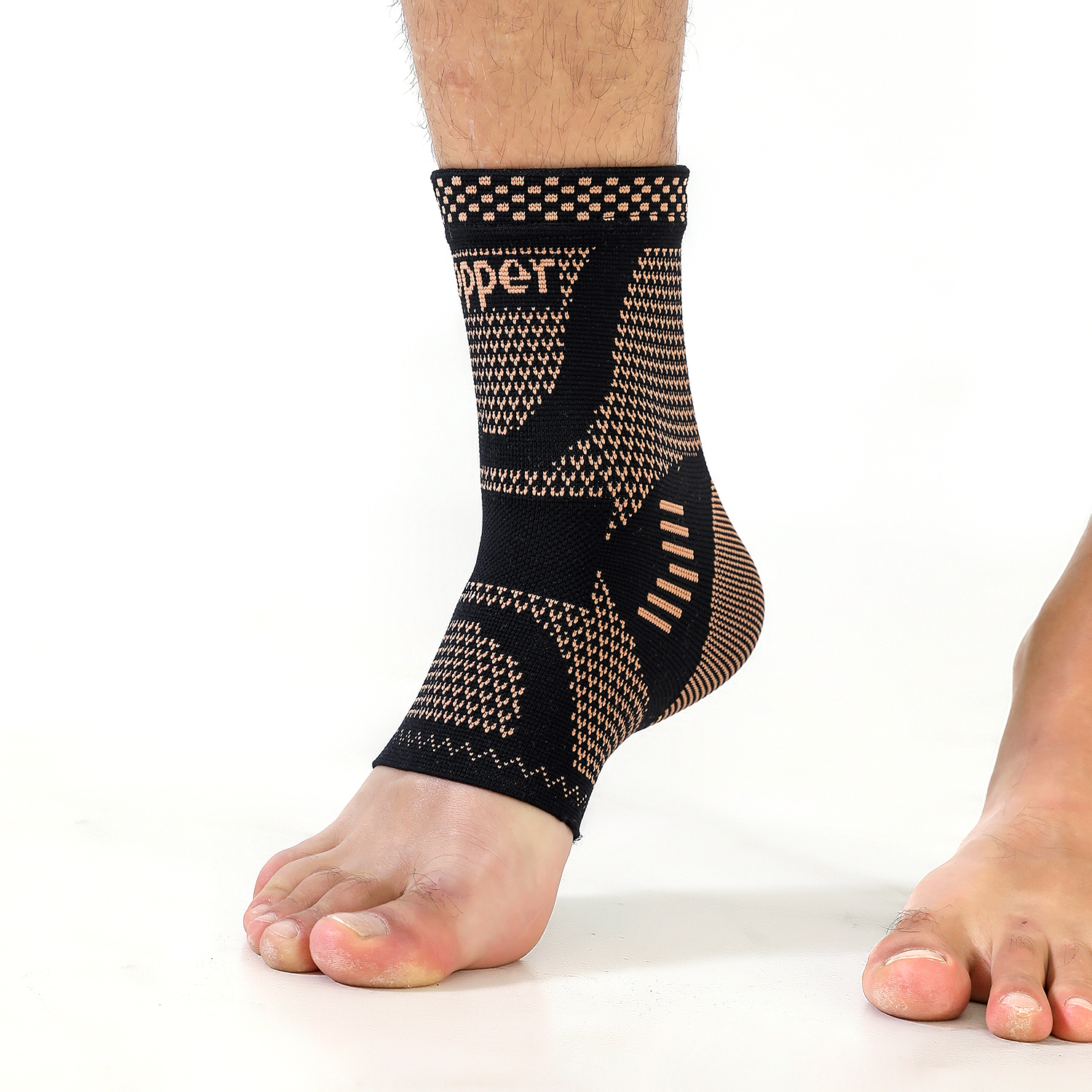 1/2 piece Copper Ankle Brace,I - Ankle Brace Sock 评论和价格
