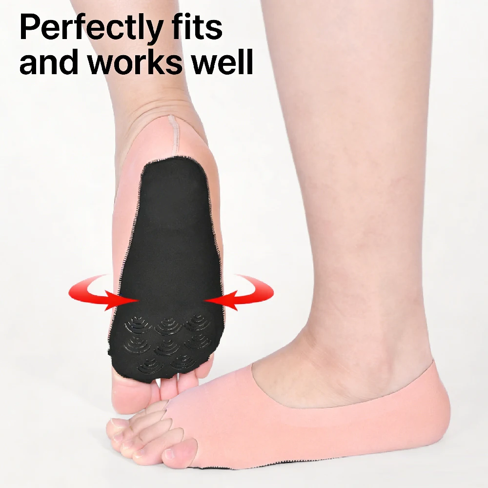 1Pair Toeless Yoga Socks for W - Grip Sock Yoga 评论和价格