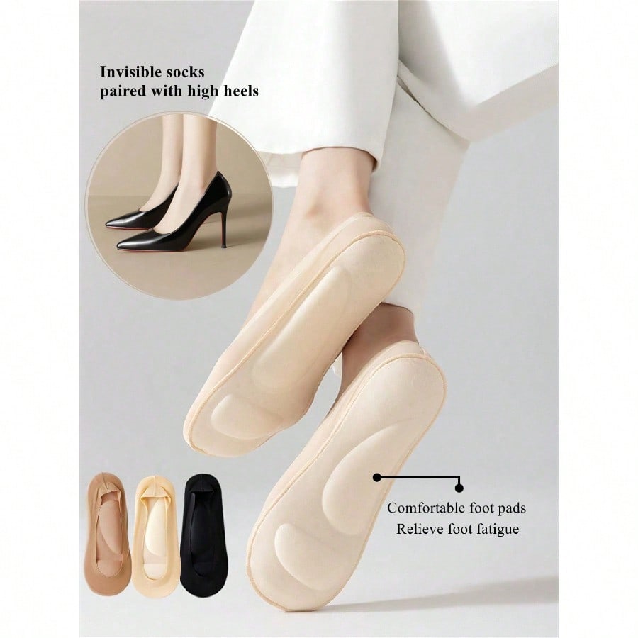 1/3 Pairs Women's Business Cas - Invisibility Sock Loafer 评论和价格