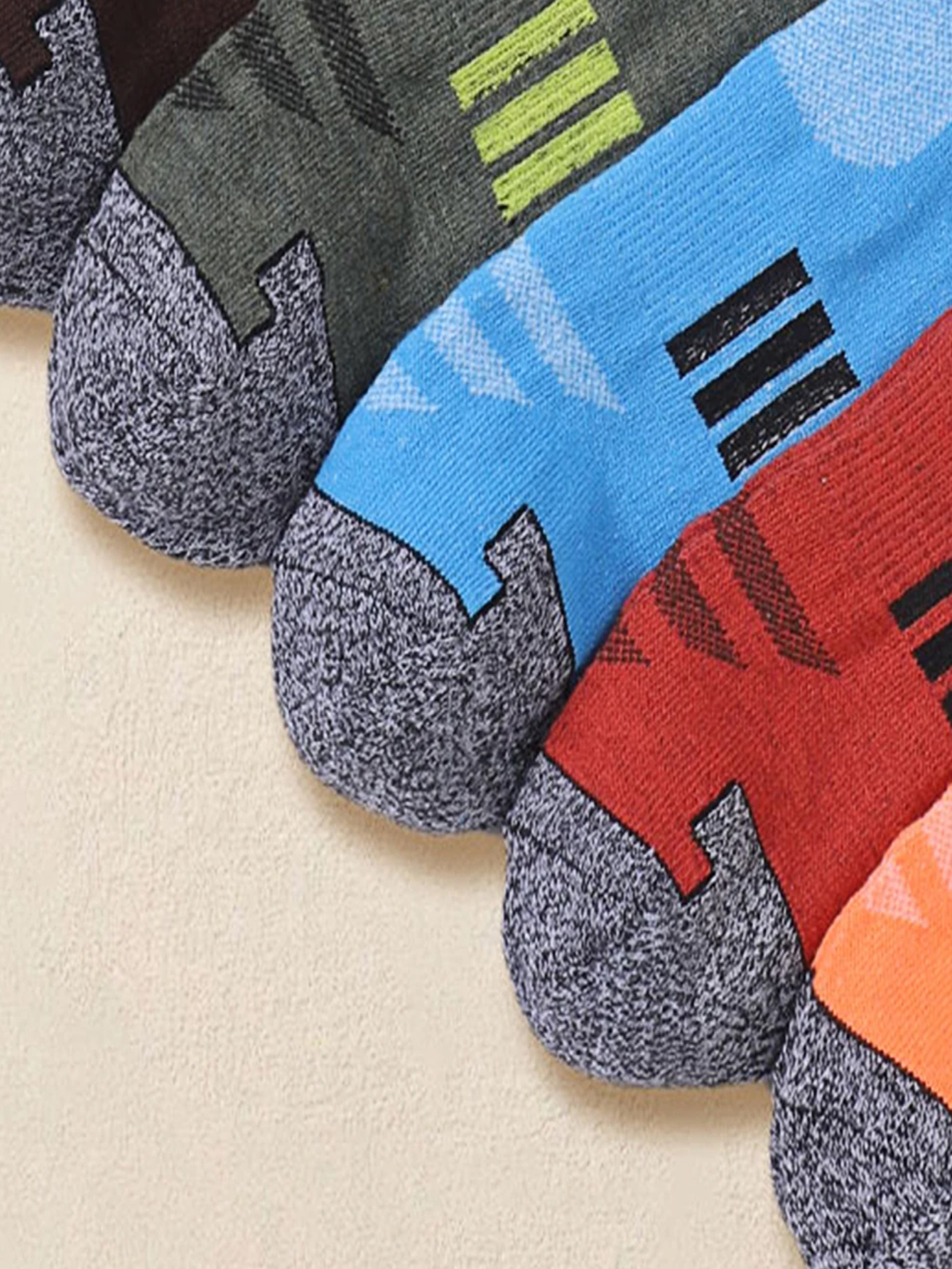 6/12 Pairs Men Vibrant Multico - Ankle Sock Low Cut 评论和价格