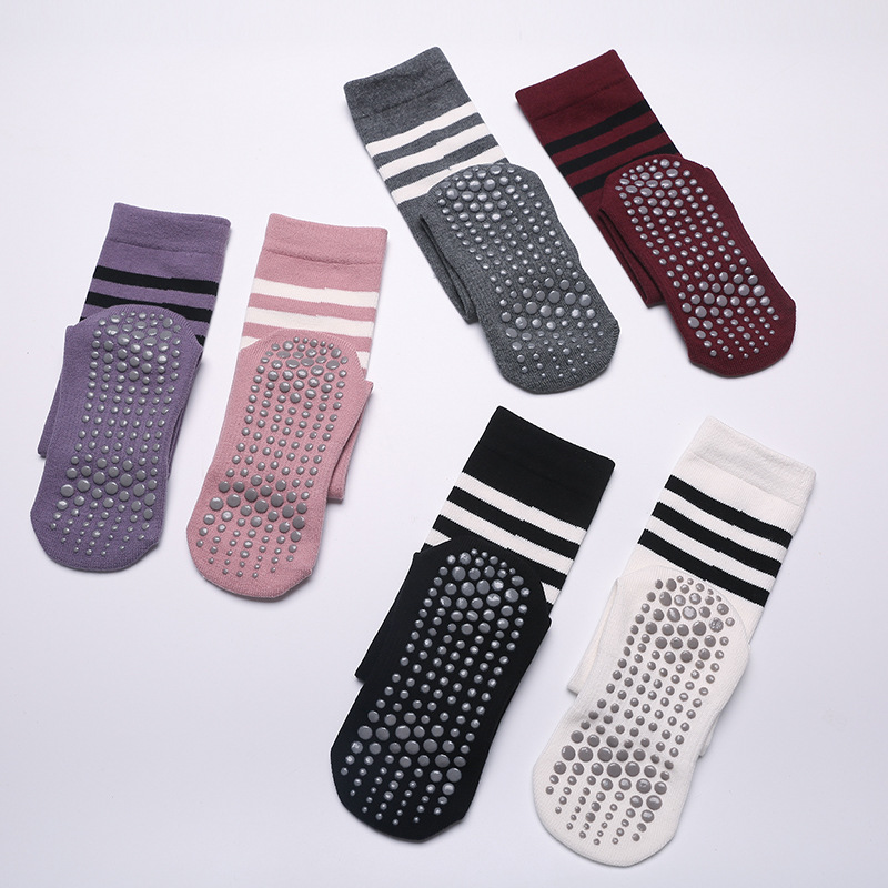 Autumn Winter Women Yoga Socks - Grip Sock Yoga 评论和价格