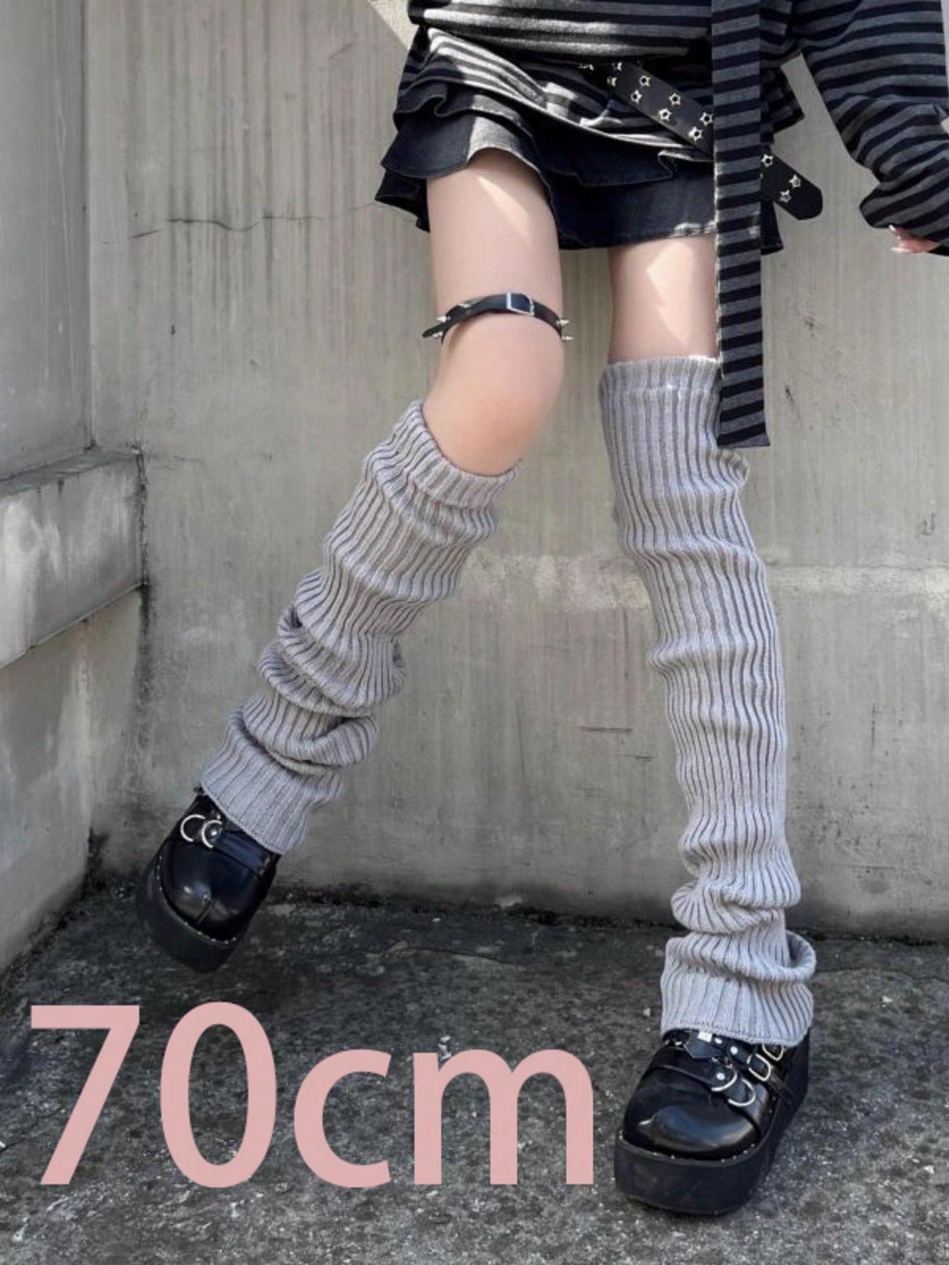 2pcs 70cm Extended Leg Warmers - Boot Sock Slouchy 评论和价格