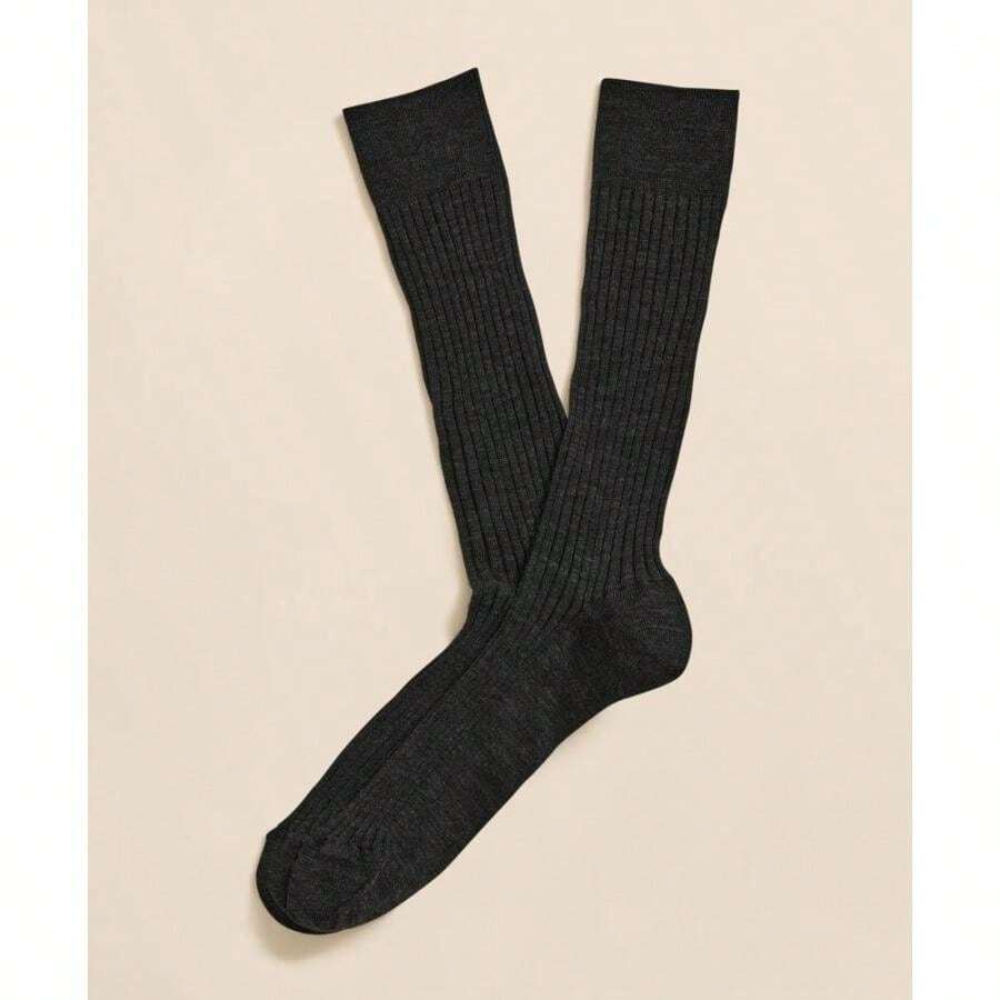 Ribbed Knee High Socks Merino  - Knee High Sock Women 评论和价格