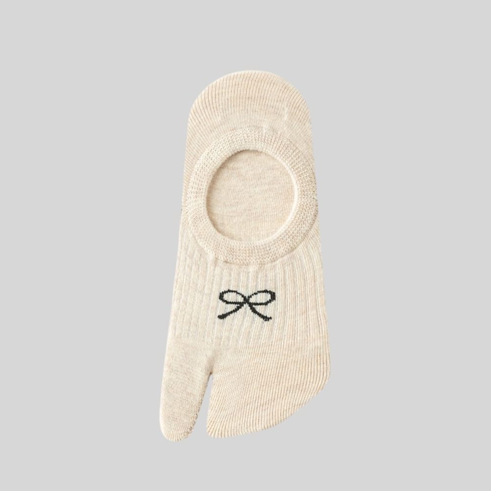 3Pairs Short Tube Two Toe Boat - Toe Sock Split 评论和价格