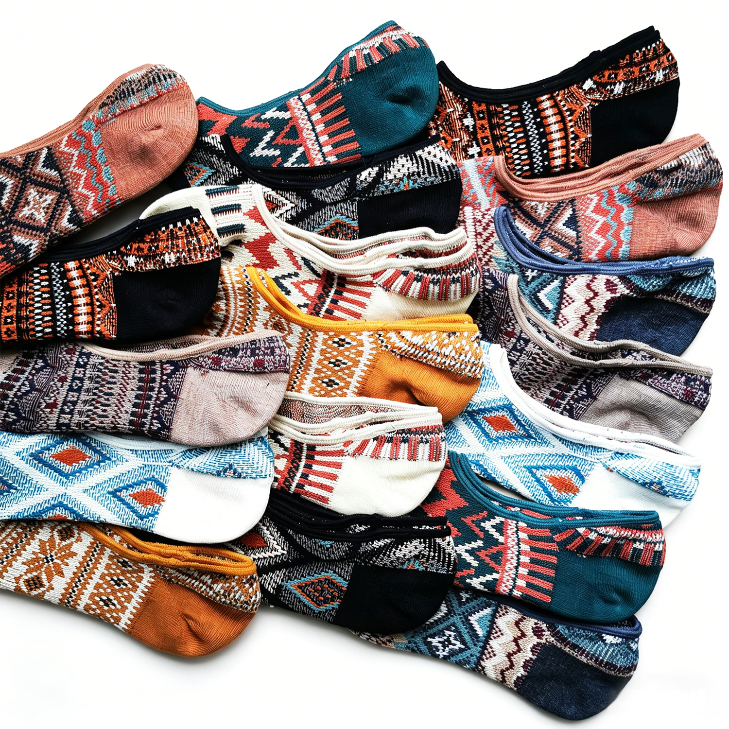 10/20 Pairs No Show Socks Men  - No Show Sock Women 评论和价格