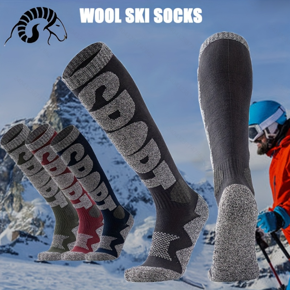 Winter Warm Ski Socks Thickene - Wool Hiking Sock 评论和价格
