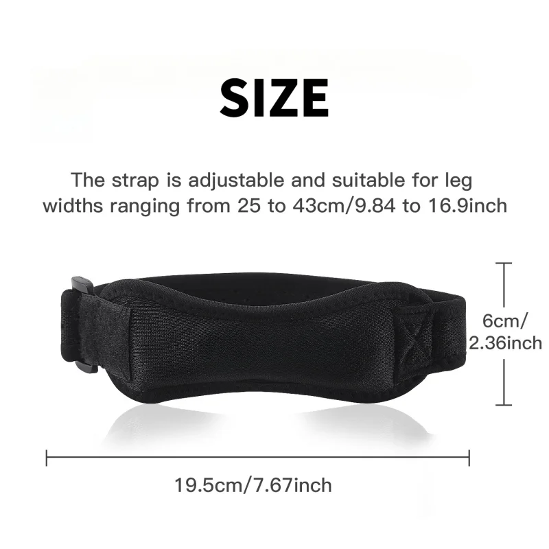 1PCS  Knee Patellar Tendon Kne - Compression Sleeve Calf 评论和价格