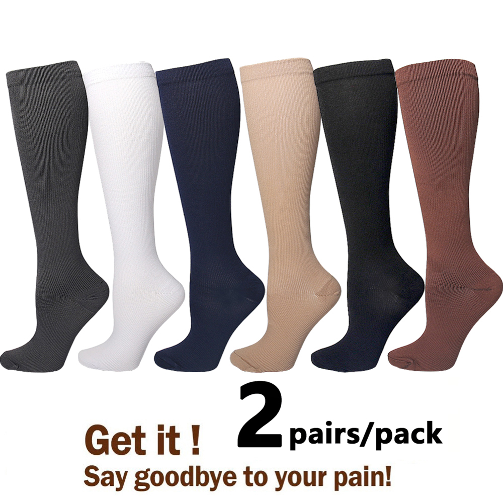 2Pairs Compression Socks Runni - Compression Sock Medical 评论和价格