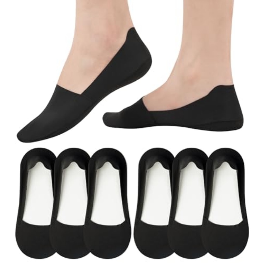 floconssy No Show Socks Womens - Invisibility Sock Loafer 评论和价格